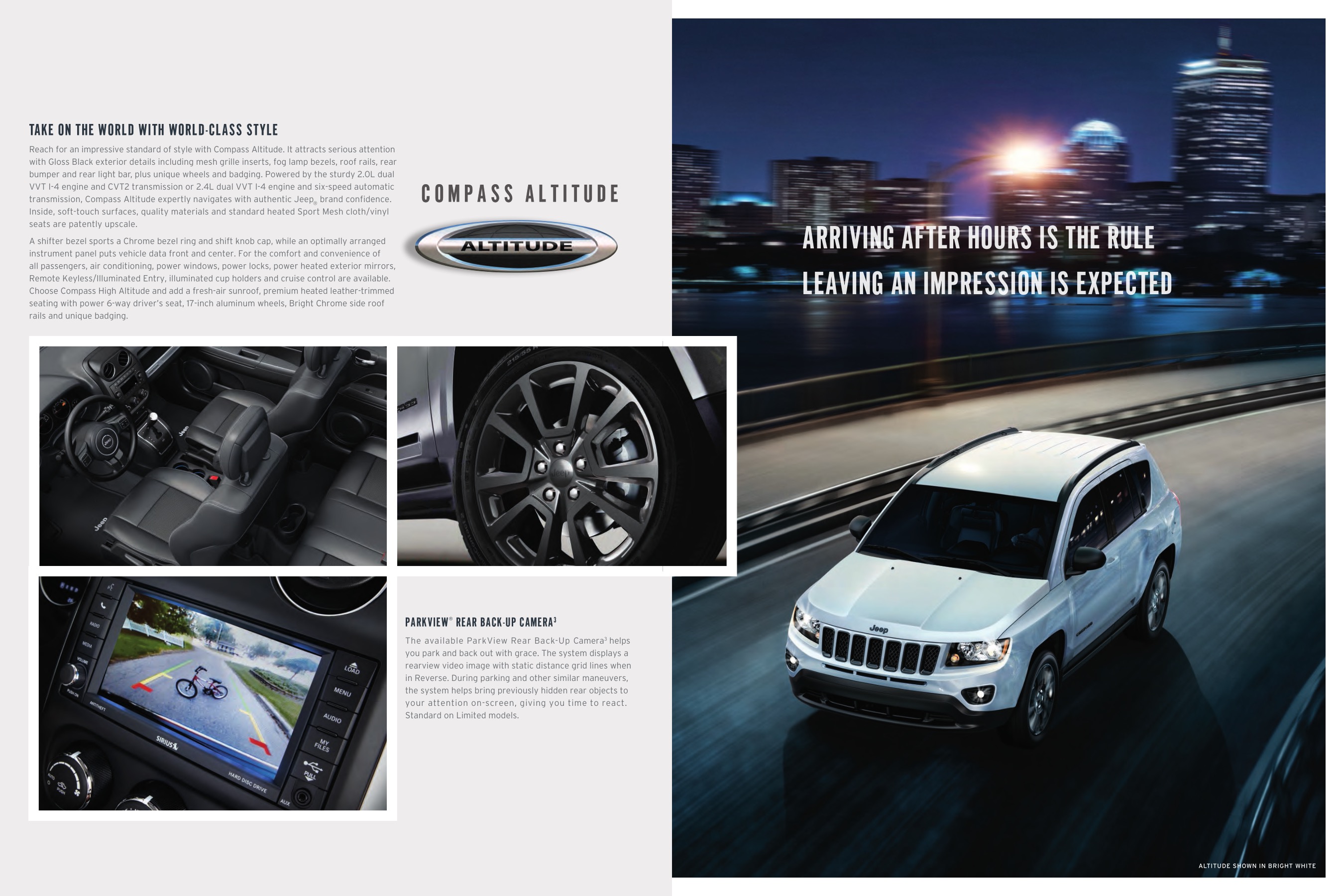 2015 Jeep Compass Brochure Page 1